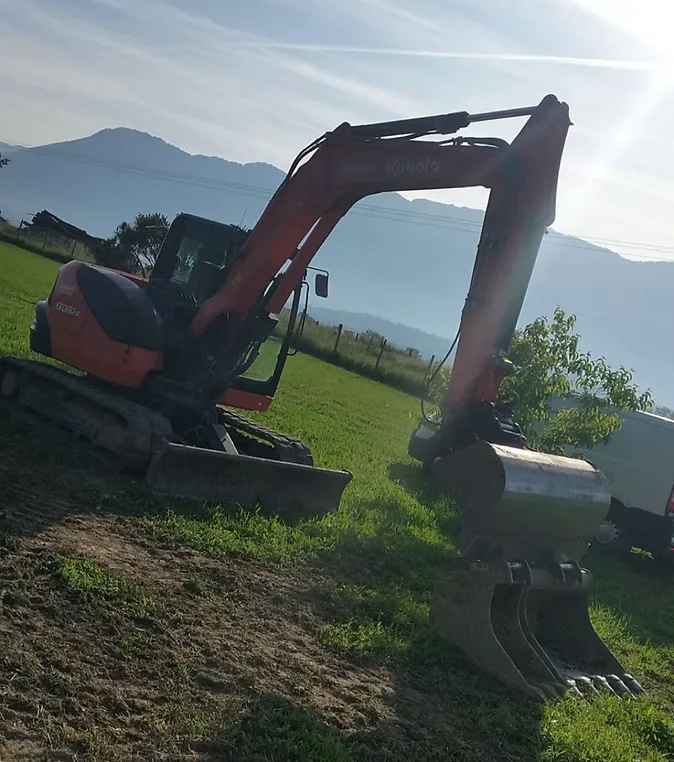 Pelleteuse Kubota EMK TP en Nord-Isère